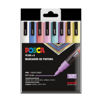 POSCA - PC-3M Markers - Case of 8 - Pastels