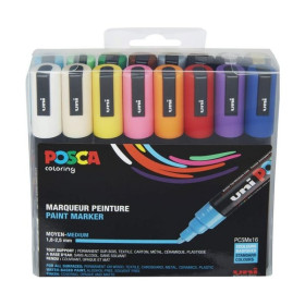 POSCA - Marqueurs PC-5M - Set de 16