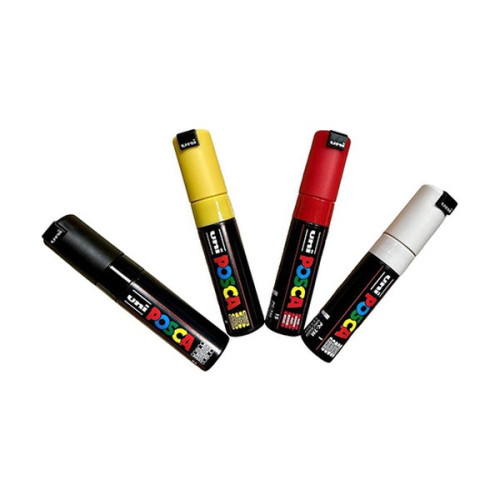 POSCA - PC-7M Markers - Case of 4 - Base Colours