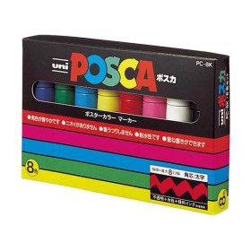 POSCA - PC-8K Markers - Set of 8