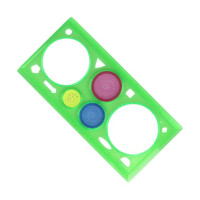 Cléopâtre - Spirograph Ruler - 3 Templates - 20x10 cm