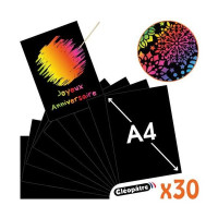 Cléopâtre - Scratch Cards - A4 - Set of 30
