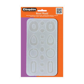 Cléopâtre - Résin'Mould - Moule Silicone - Boucles d'Oreilles