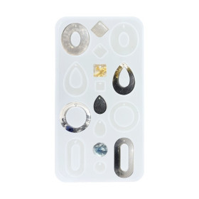 Cléopâtre - Résin'Mould - Silicone Mould - Earrings