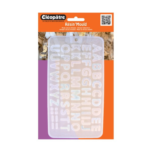 Cléopâtre - Résin'Mould - Silicone Mould - Alphabet