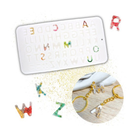Cléopâtre - Résin'Mould - Moule Silicone - Alphabet
