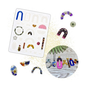 Cléopâtre - Résin'Mould - Moule Silicone - Bijoux Bohème