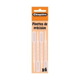 Cléopâtre - Set of 4 Precision Pipettes - 3 ml