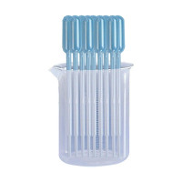 Cléopâtre - Lot de 10 Pipettes Graduées - 3 ml + Bécher