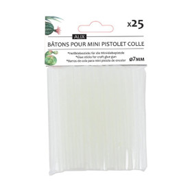 Cléopâtre - Bâtons de Colle Ø7 mm - Lot de 25 - Mini Glue Gun