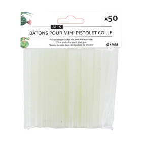 Cléopâtre - Glue Sticks Ø7 mm - Pack of 50 - Mini Glue Gun