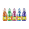 Cléopâtre - Set of 5 Glitter Paints - 250 ml - Bright Colours
