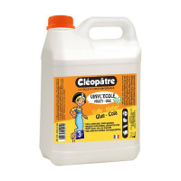 Cléopâtre - Vinyl'École - Colle Vinylique - Bidon 5 kg