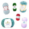 Chenille & Velvet Yarn